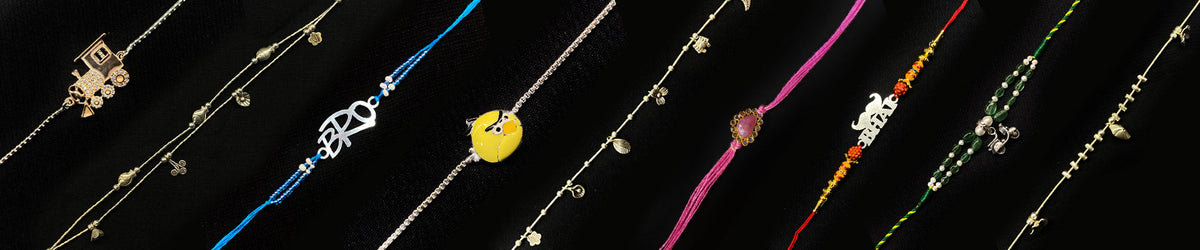 Pure Silver Rakhi-Festival Collection