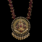 Taanishqa Ranihaar – handcrafted 92.5 sterling silver necklace by My Motifs