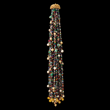 Kundanika 925 sterling silver hair pin, view 2 - My Motifs