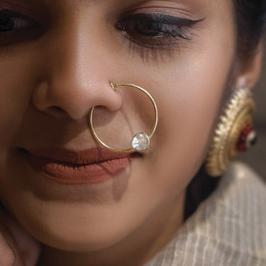 Mastani Nath – handcrafted 18K gold nath by My Motifs