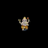 Ganesha Pendant – handcrafted 18K gold pendant by My Motifs