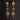 Long Ginni Earrings handcrafted silver earrings with Features, Long