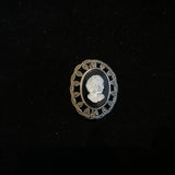Alida – handcrafted 92.5 sterling silver brooch by My Motifs