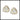 Ameera Gold Earrings handcrafted silver earrings with Gold, Magnificent