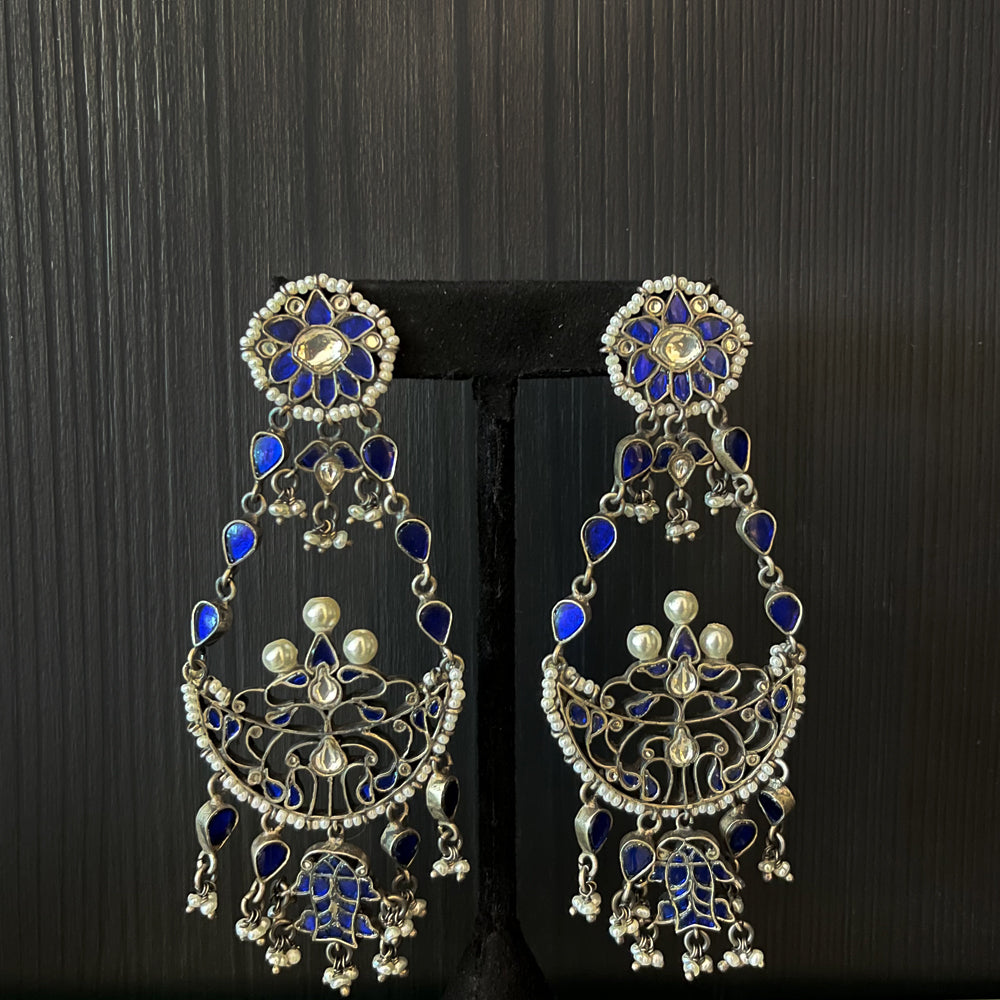 Alana – handcrafted 92.5 sterling silver earrings by My Motifs