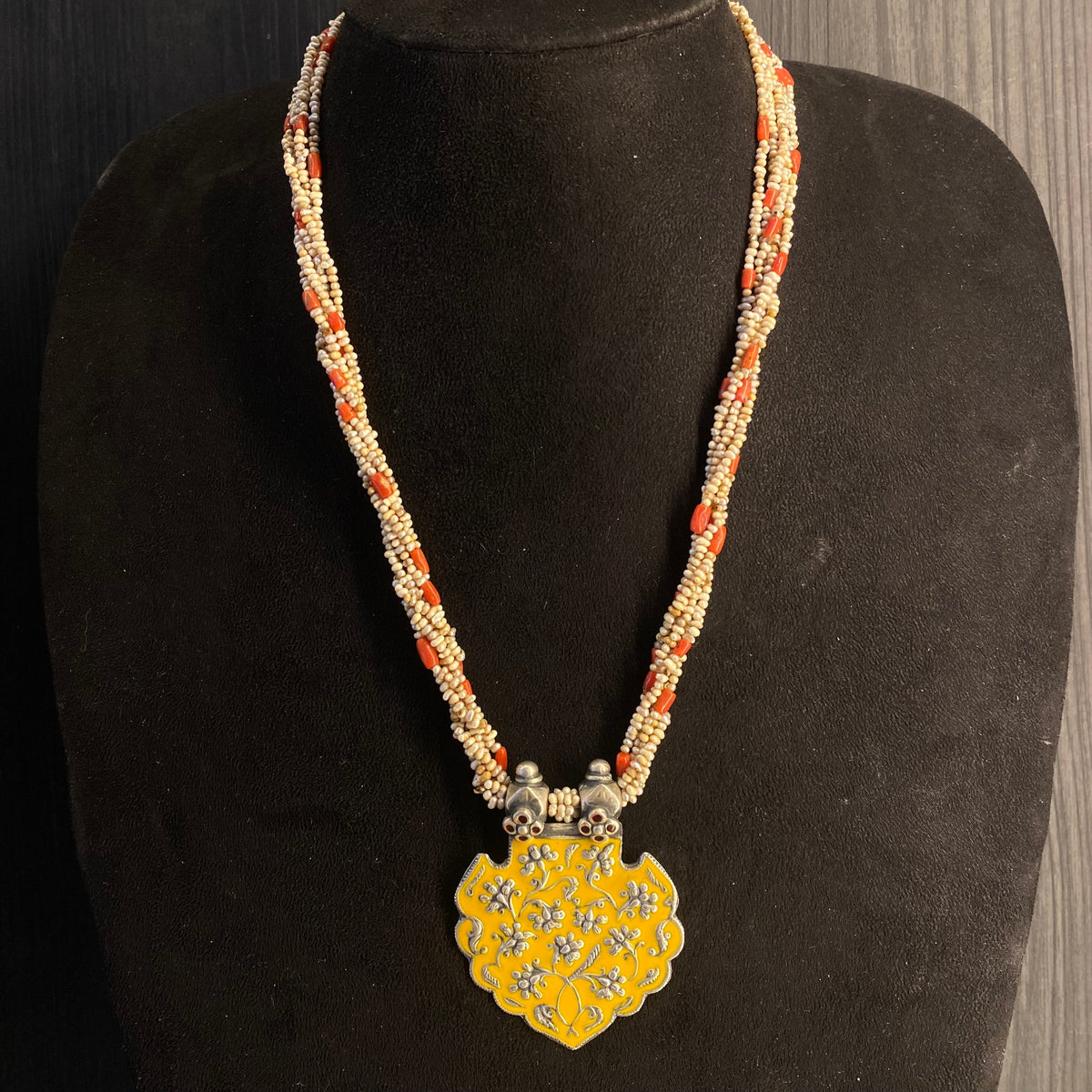 Shvin handcrafted 925 sterling silver mala - My Motifs