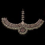 Rakin – handcrafted gold-tone 92.5 sterling silver mang tikka by My Motifs