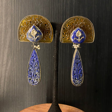 Agner – handcrafted 92.5 sterling silver earrings by My Motifs