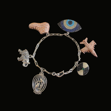 Bohemian Bracelet – handcrafted 92.5 sterling silver bracelet by My Motifs