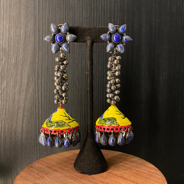Alik – handcrafted 92.5 sterling silver earrings by My Motifs