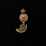 Srksa – handcrafted dual-tone 92.5 sterling silver pendant by My Motifs