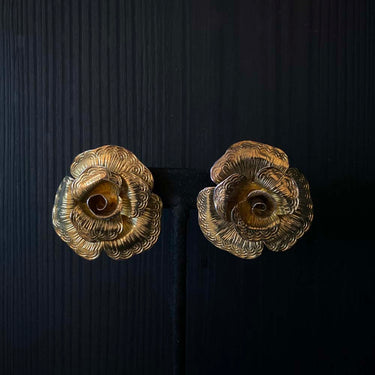 Sajura – handcrafted gold-plated 92.5 sterling silver earrings by My Motifs