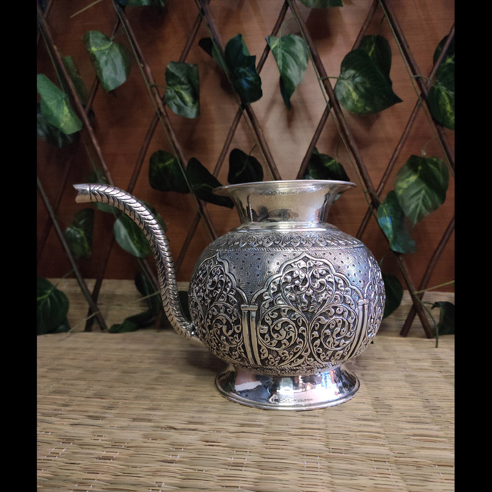 Silver Loti With Spout – silver kalash – My Motifs