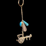 Ashva – handcrafted 92.5 sterling silver keychain by My Motifs