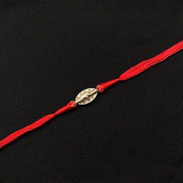 Elephant Charm Rakhi – handcrafted 92.5 sterling silver rakhi by My Motifs