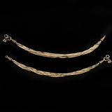 Nur – handcrafted 92.5 sterling silver anklet by My Motifs
