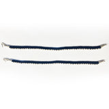 Anya – handcrafted 92.5 sterling silver anklet by My Motifs, view 2