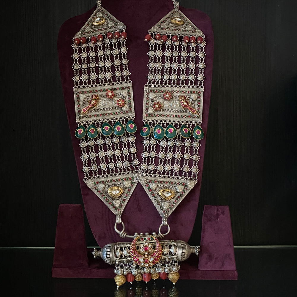 Marwaah – handcrafted 92.5 sterling silver necklace by My Motifs