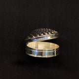 Shell Shaped Dibbi – handcrafted 92.5 sterling silver dibbi by My Motifs
