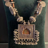 Garta – handcrafted 92.5 sterling silver necklace by My Motifs, view 2
