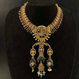 Anasi – handcrafted gold-tone 92.5 sterling silver necklace by My Motifs