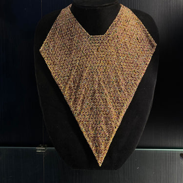 Mhant – handcrafted gold-tone 92.5 sterling silver necklace by My Motifs