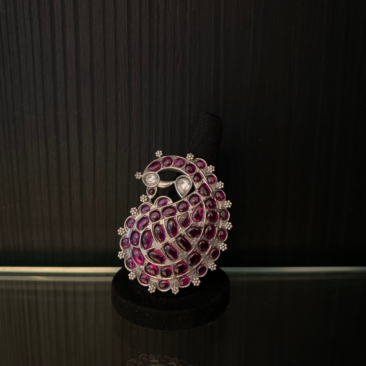 Amara – handcrafted 92.5 sterling silver ring by My Motifs