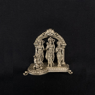 Ram Darbar – handcrafted 92.5 sterling silver idol by My Motifs