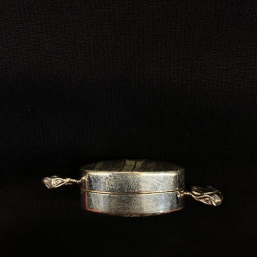 Chocolate Shaped Dibbi – handcrafted 92.5 sterling silver dibbi by My Motifs