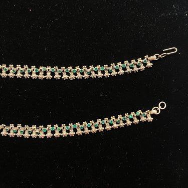 Aladi – handcrafted 92.5 sterling silver ear chain by My Motifs, view 2
