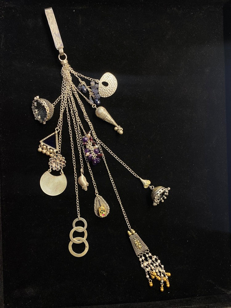 Vaktaa – handcrafted 92.5 sterling silver keychain by My Motifs