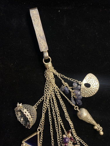 Vaktaa – handcrafted 92.5 sterling silver keychain by My Motifs, view 4