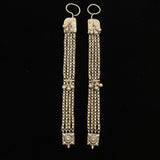 Manak – handcrafted 92.5 sterling silver ear chain by My Motifs