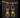Two Tone Lapis Chandeliers – handcrafted dual-tone 92.5 sterling silver earrings by My Motifs