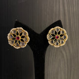 Virag – handcrafted gold-tone 92.5 sterling silver earrings by My Motifs
