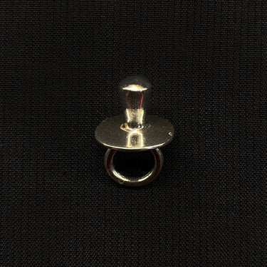 Silver Pacifier – handcrafted 92.5 sterling silver keepsake pacifier by My Motifs
