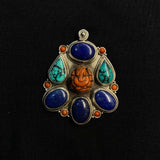 Unman – handcrafted 92.5 sterling silver pendant by My Motifs