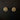 Kuvaala – handcrafted gold-tone 92.5 sterling silver earrings by My Motifs
