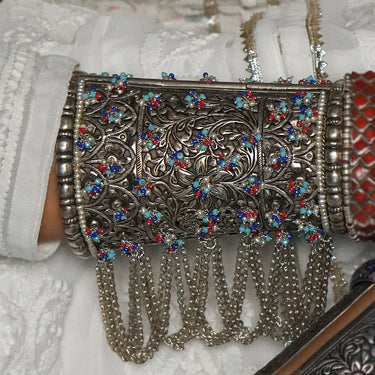 Vija – handcrafted 92.5 sterling silver kada by My Motifs