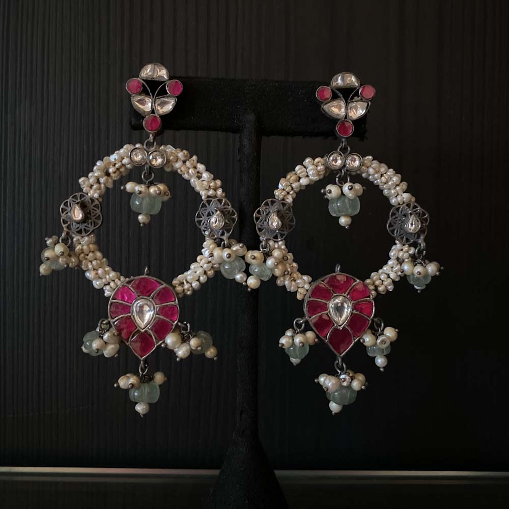 Maniti – handcrafted 92.5 sterling silver earrings by My Motifs