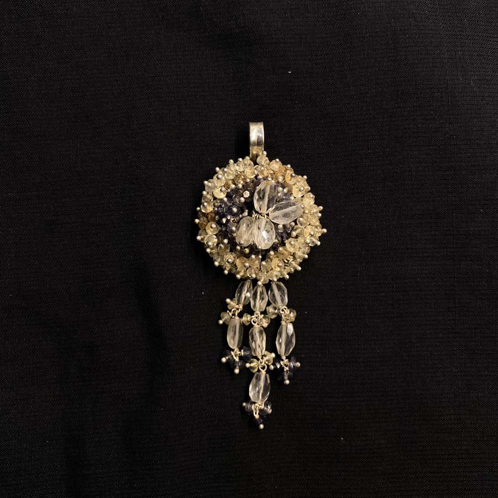 Radhir – handcrafted 92.5 sterling silver pendant by My Motifs