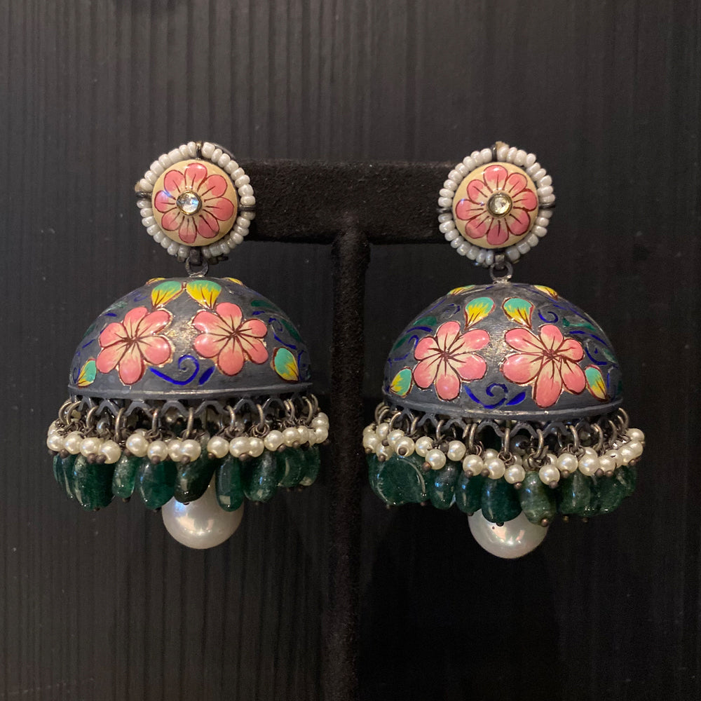 Malaar – handcrafted 92.5 sterling silver earrings by My Motifs