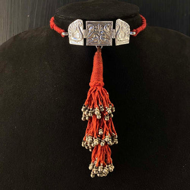 Kritvi – handcrafted 92.5 sterling silver necklace by My Motifs