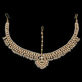 Kundan – handcrafted 92.5 sterling silver mang tikka by My Motifs