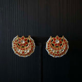 Hruti – handcrafted 92.5 sterling silver earrings by My Motifs