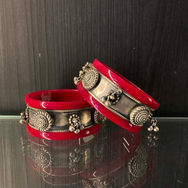 Tansh – handcrafted 92.5 sterling silver bangle by My Motifs