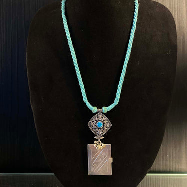 Ishya – handcrafted 92.5 sterling silver necklace by My Motifs