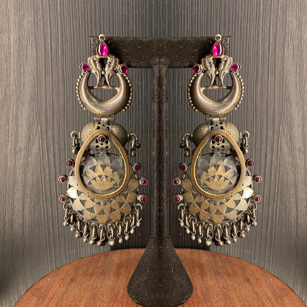 Puskat – handcrafted 92.5 sterling silver earrings by My Motifs