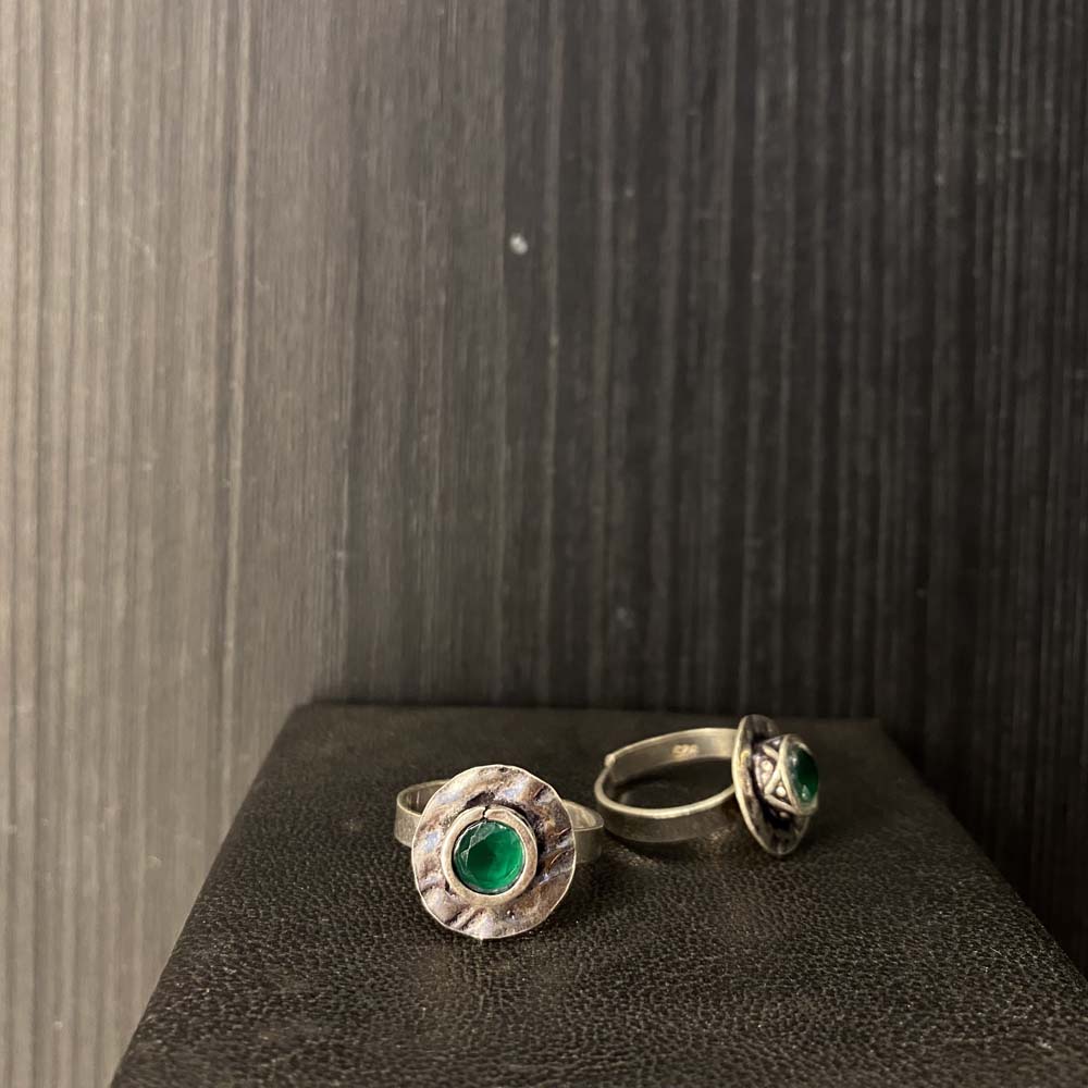 Nim – handcrafted 92.5 sterling silver toe ring by My Motifs
