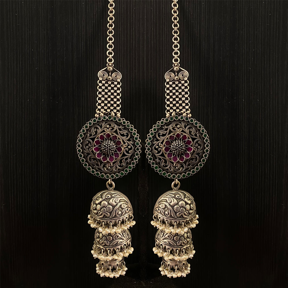 Veda – silver earrings – My Motifs